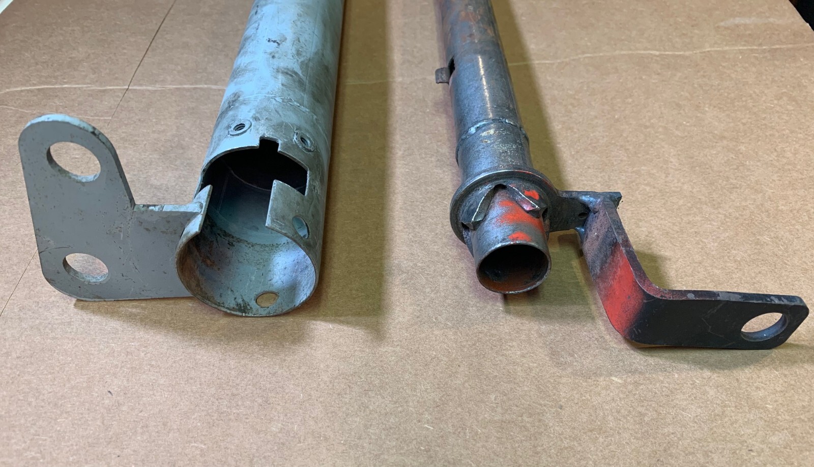 1955 1956 CHEVY POWER STEERING COLUMN SHIFT TUBE & MAST JACKET