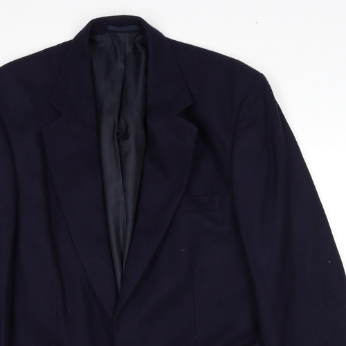 Chaqueta Traje Chaqueta de Lana Azul BHS para Hombre Talla 40 Regular - Imagen 3 de 10