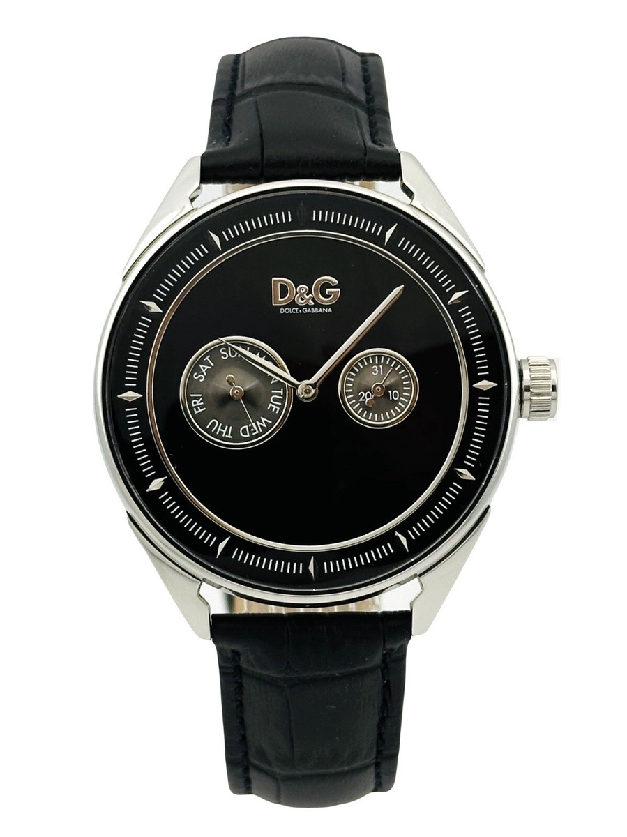 D&G Dolce & Gabbana DW0420S Men's Jimmyz Multifunction Black