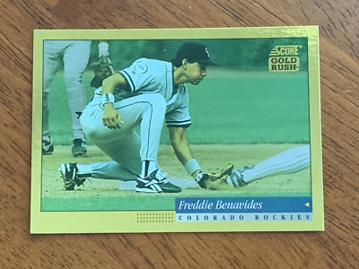 1994 Score Gold Rush #229- Freddie Benavides, Colorado Rockies - Mint