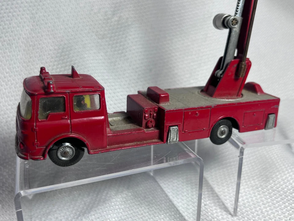 De colección Corgi Major Toys Camión Bedford Simon Snorkel Camión de Bomberos Juguete Gran Bretaña Foto 3 de 4