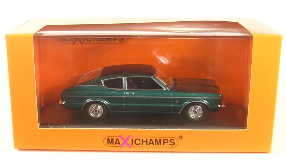 MINICHAMPS FORD TAUNUS COUPE 1970 GREEN METALLIC 940081320