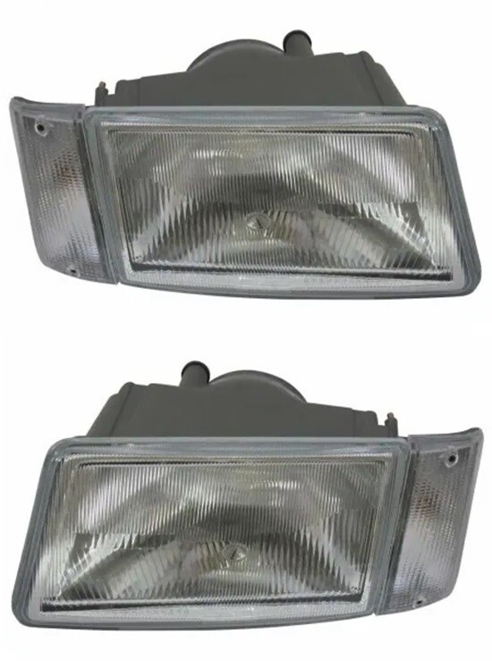 Phare avant gauche droite Iveco Daily II trajet de nuit optique mecanique H4 chrome