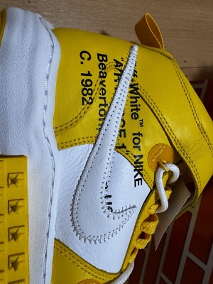 NIKE AIR FORCE 1 Mid x Off-White  SP LTHR 