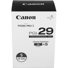 NEW Canon PIXMA PRO-1 PGI-29 Chroma Optimizer Tank 5-Pack