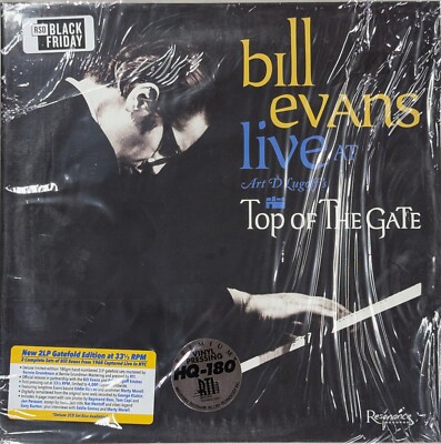 BILL EVANS Live at Art D Lugoff s Top of The Gate SEALED limited 180 Gram 2LP
