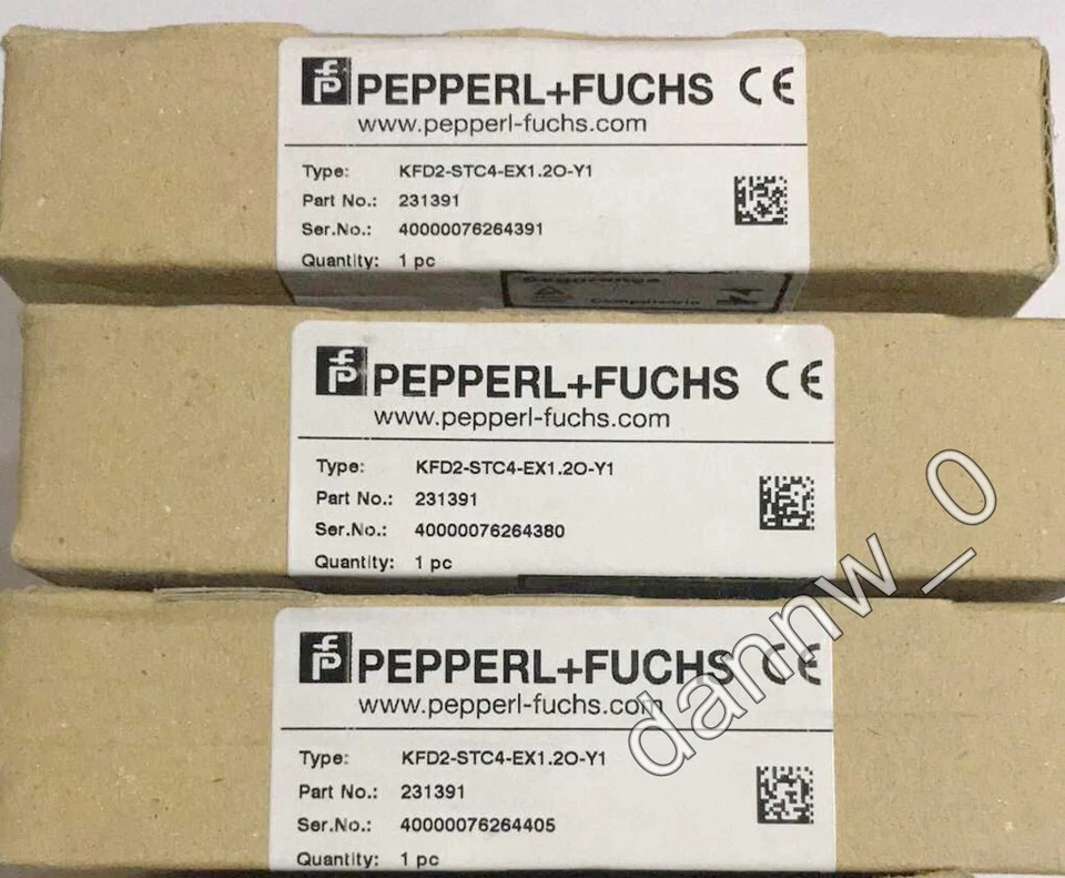 New In Box Pepperl+Fuchs P+F KFD2-STC4-EX1.2O-Y1 KFD2-STC4-EX1.20-Y1 - Image 2 of 2