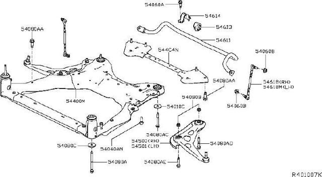 Nissan 54034 ca000