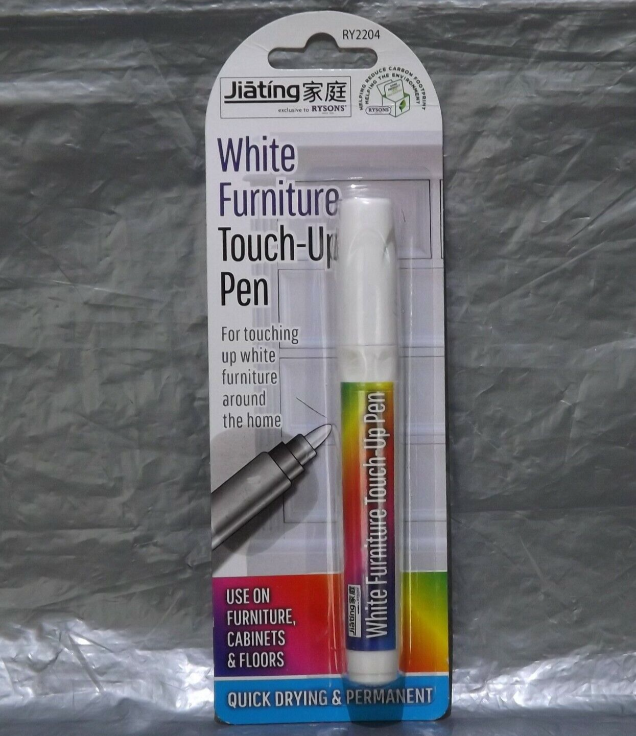 White Furniture Touch Up Scratch Repair Pen 7ml Quick Drying Permanent Marker