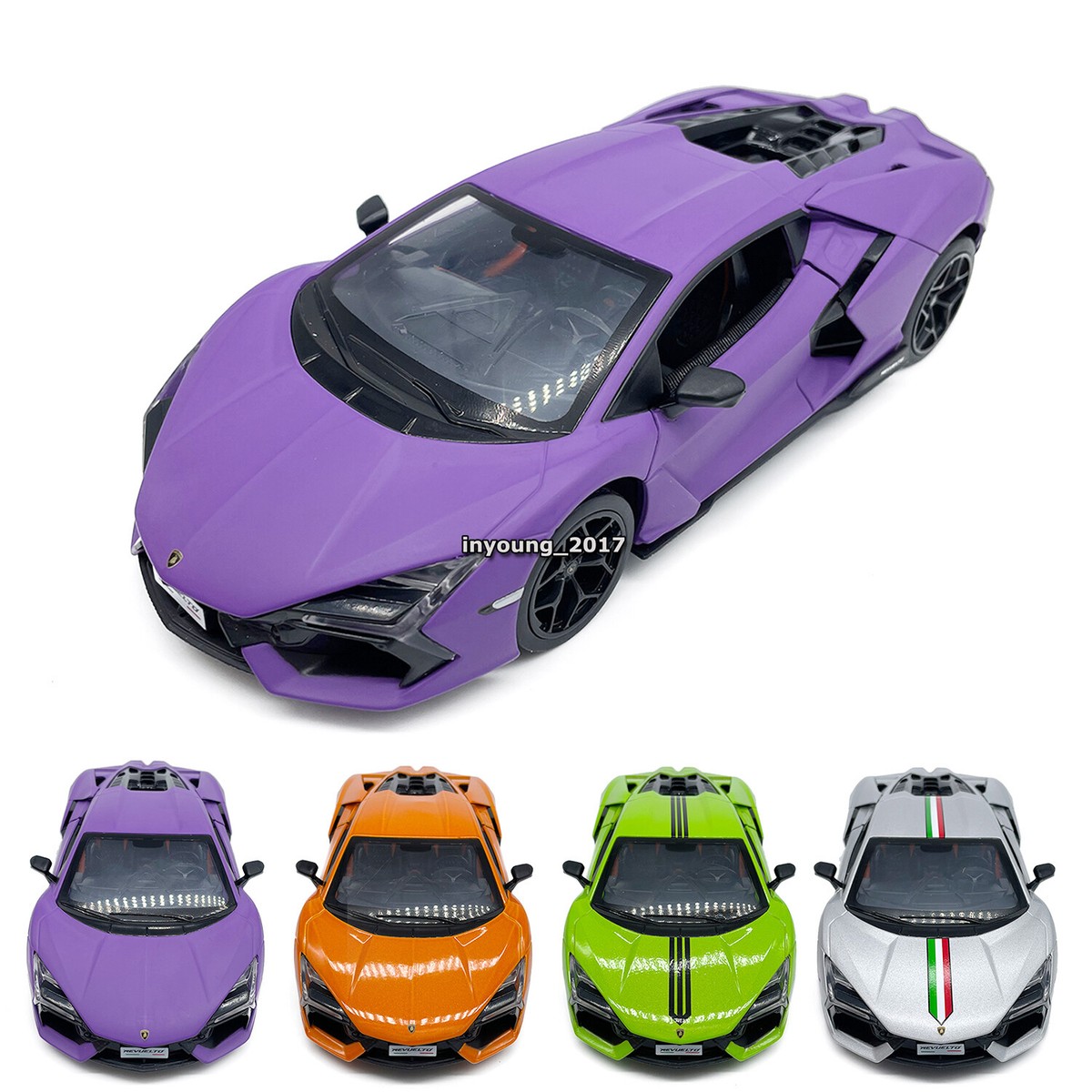1:24 Lamborghini Revuelto Model Toy Car Diecast Toy Vehicle for