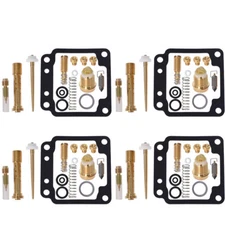 4 Pcs Carburetor Rebuild Repair Kit For Yamaha XJ650 Maxim 1980-1983 XJ650R Seca