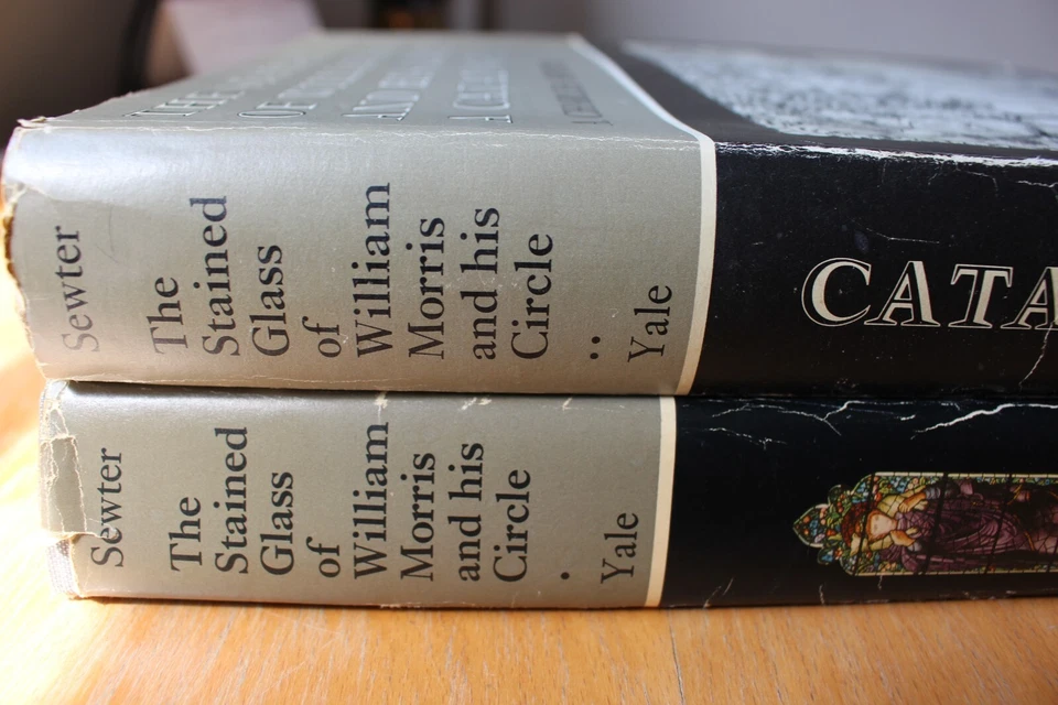 The Stained Glass of William Morris and his Circle, Vol. I & II, 1974 1975 Foto 3 de 4