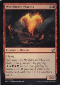 Worldheart Phoenix 135 Uncommon Modern Masters 2015 MTG