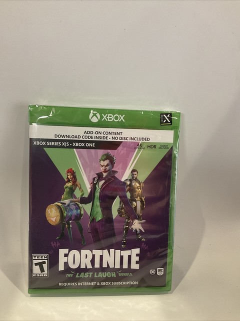 Fortnite The Last Laugh Bundle Microsoft Xbox Series X S For Sale Online Ebay