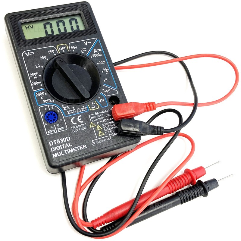 Digital Multimeter Circuit Tester Multi Testing Meters Volt Amp Resistance
