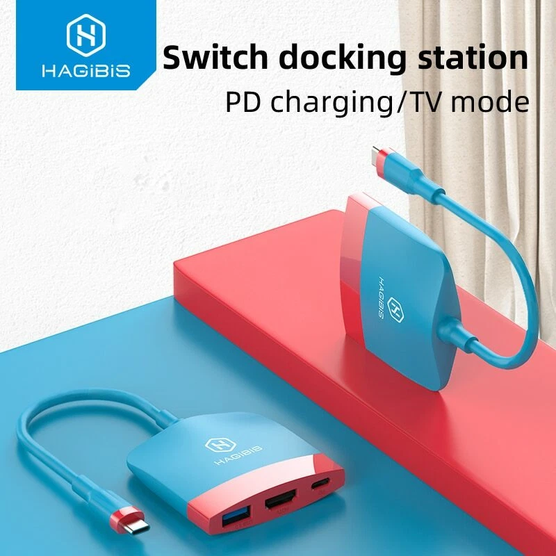 Portable docking kit 2024 for nintendo switch
