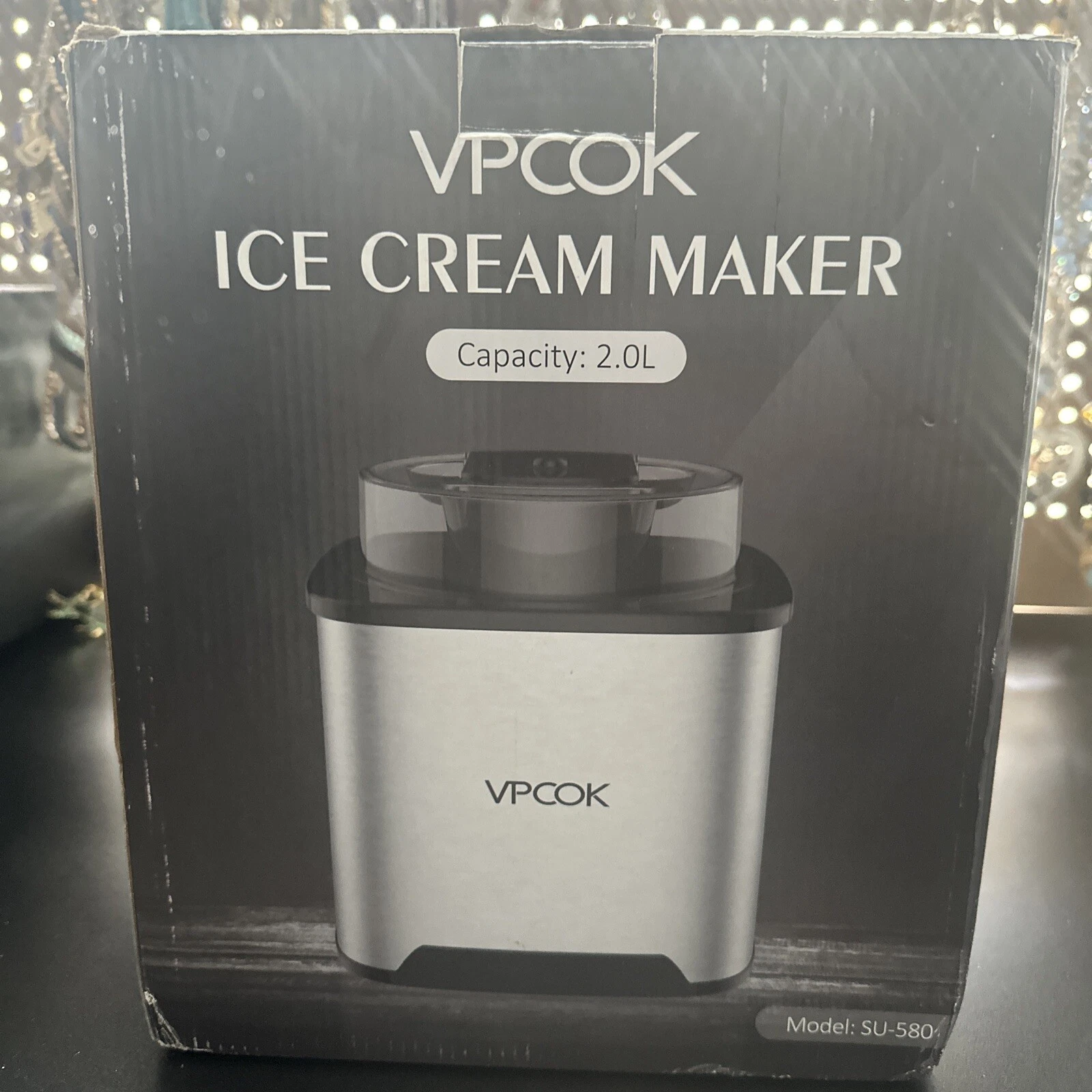 Vpcok Ice Cream Maker SU-580 Stainless
Opens in a new window or tab