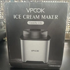 Vpcok Ice Cream Maker SU-580 Stainless
