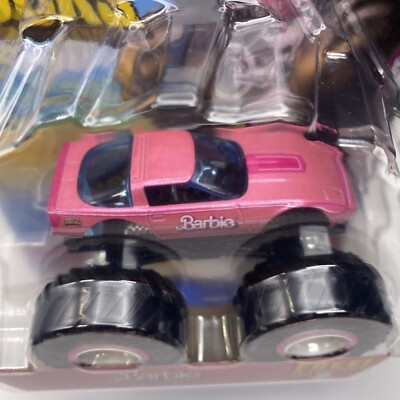 Hot Wheels 2021 Monster Trucks Pink Barbie Monster 'Vette | eBay