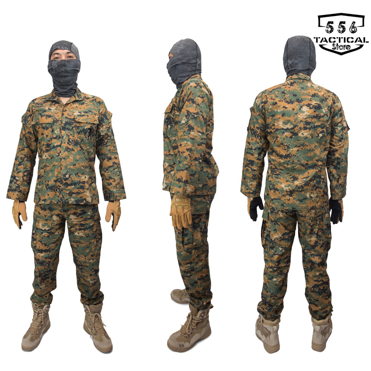 アメリカ海兵隊 BDU MCCUU MARPAT DESERT 上下セット Replica USMC uniform set Marpat and Marpat Desert Camo BDU