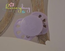 NEW COLOR Honeybug PREEMIE Magnetic Pacifier reborn art doll Lilly PURPLE pastel