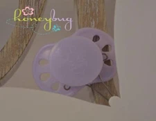 NEW COLOR Honeybug PREEMIE Magnetic Pacifier reborn art doll Lilly PURPLE pastel