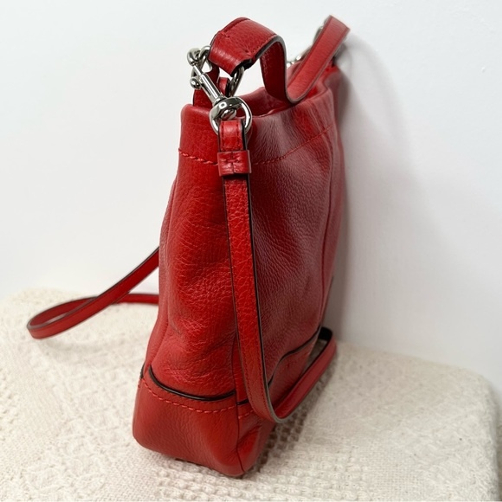 Coach Park Leather Mini Duffle Crossbody Bag F49160 V… Gem