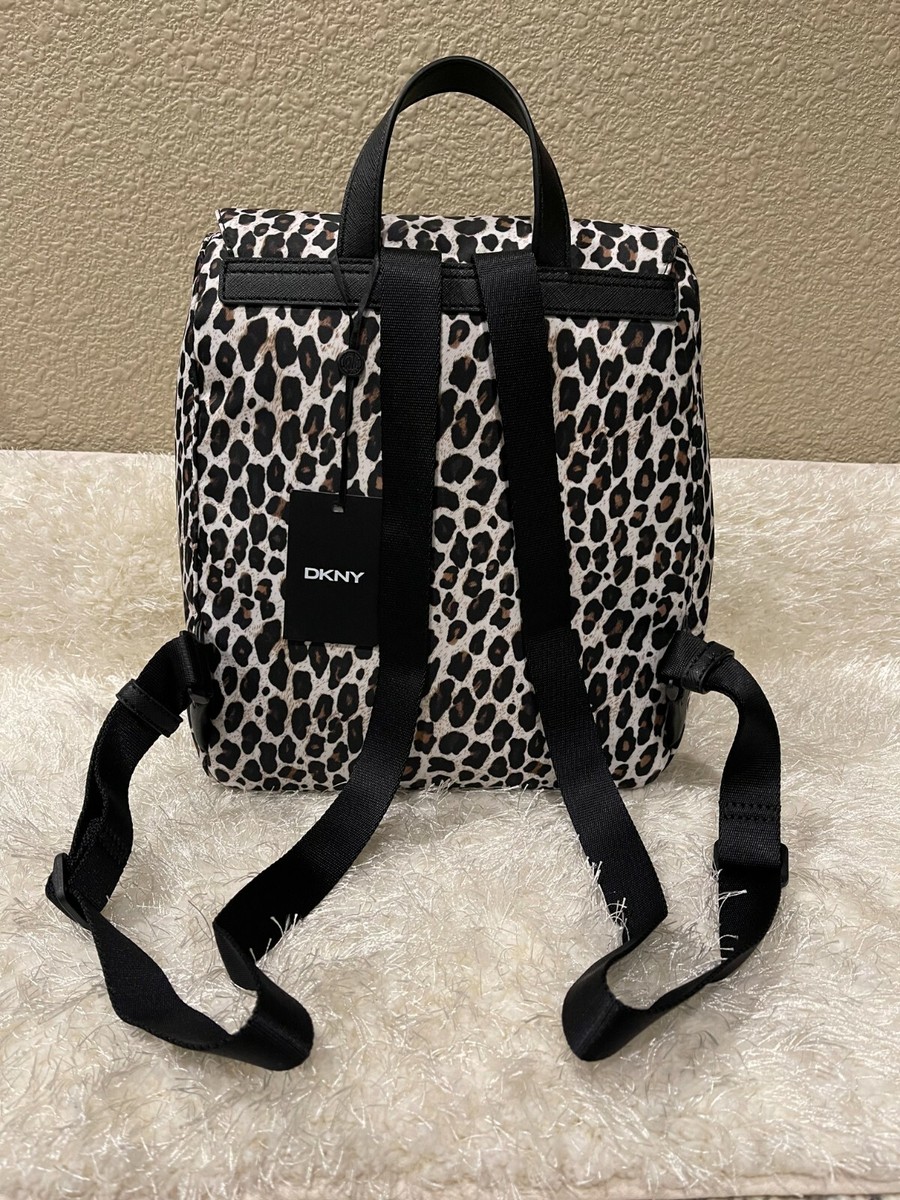 DKNY Carla Leopard Backpack MSRP $198 NWT | eBay display picture 1