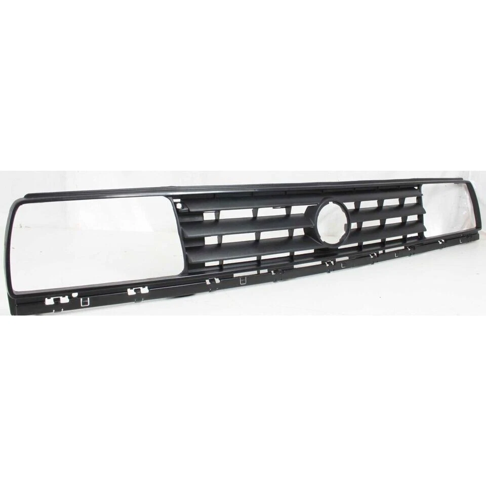 New Front Grille Assembly Black Plastic Fits 1988-1992 Volkswagen Golf Jetta Foto 4 de 4