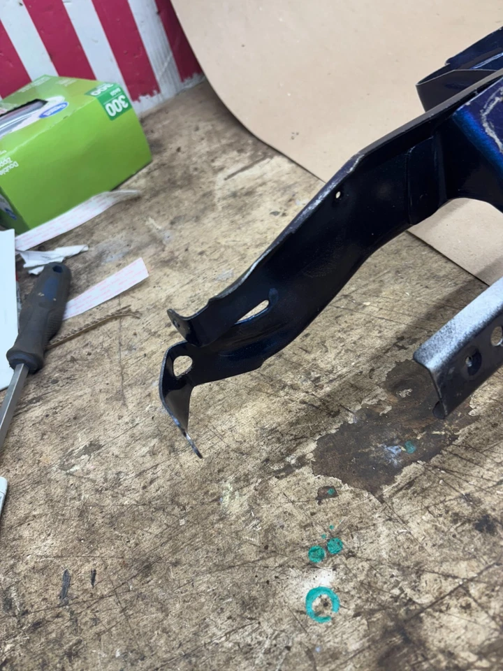 1981 1987 91 1993 Dodge Ram W250 D350 D150 A/C QUADRO DE SUPORTE DE MONTAGEM PLACA DE PAINEL - Imagem 2 de 4