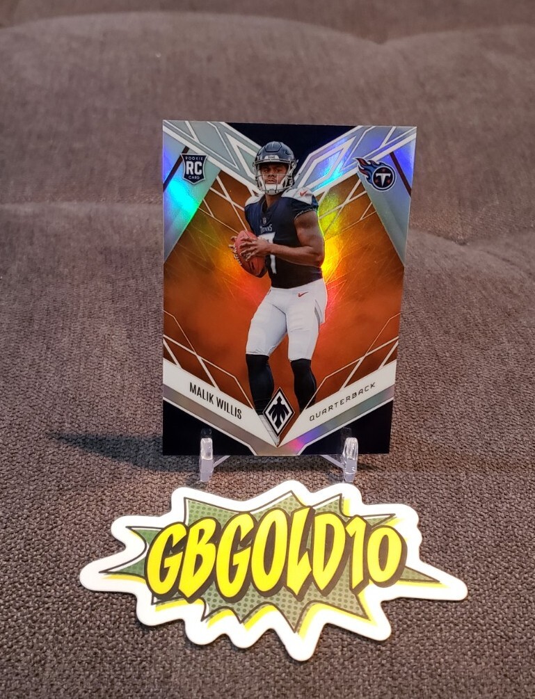 2022 Panini Phoenix Orange Parallel /99 MALIK WILLIS RC Rookie Card #103