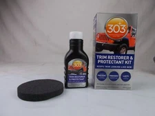 Trim Restorer and Protectant Kit 4 oz with Applicator Pad  303 Automotive