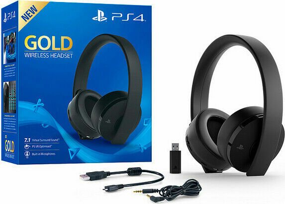 Sony Gold Cuffie Wireless per Sony PlayStation 4 - Neri (9455165) |  Acquisti Online su eBay