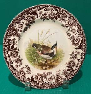 Aazon.co | Spode Woodland Dinner Plate, Beagle | Hunting Cabin, Lodge, and Cottage Décor