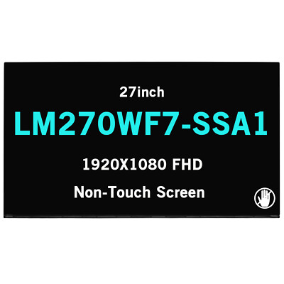 For LG Display LM270WF7-SSA1 Non-Touch Screen LCD Panel Replacement 60Hz 30pins
