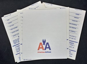 american airlines bag tag