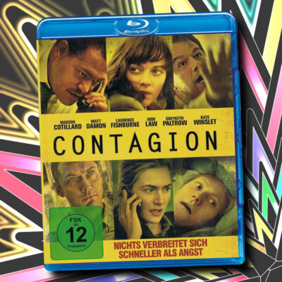 CONTAGION [Blu-ray] Pandemie-Thriller mit Matt Damon, Kate Winslet, Jude Law