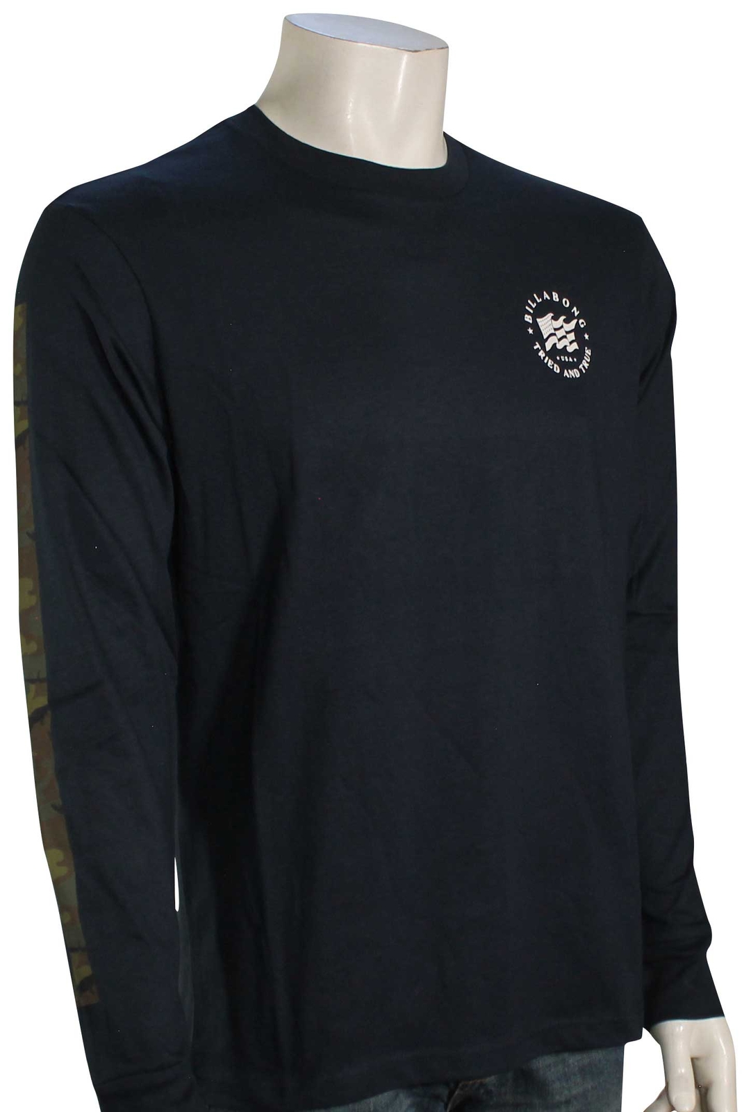 Футболка Billabong Wave Flag LS Темно-синий Новинка 5790₽