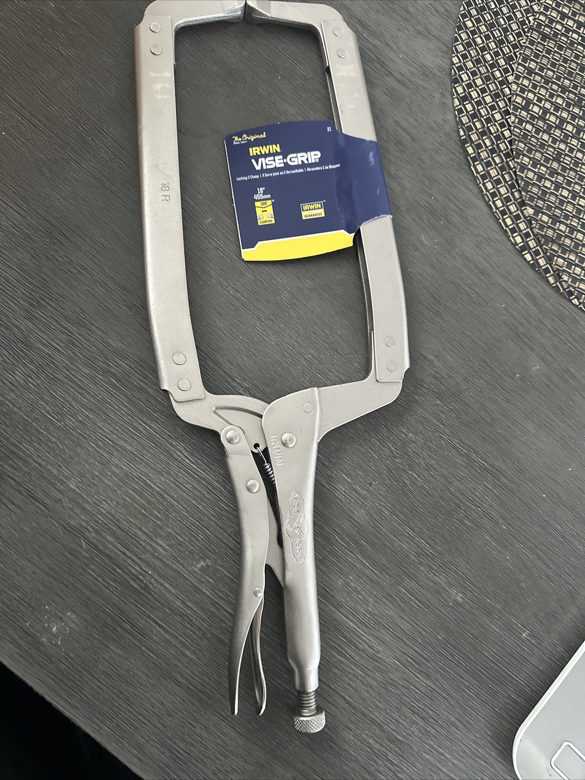 IRWIN ViseGrip 18R CClamp Silver 38548000213 eBay