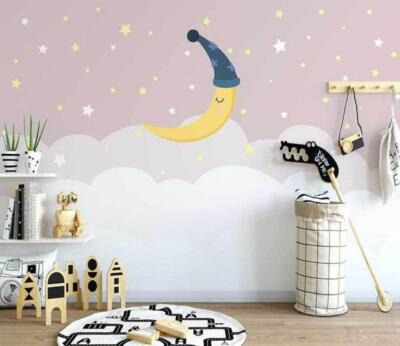3D Cute Star Dream E3448 Wallpaper Mural Paper Wall Print Indoor Murals CA Erin