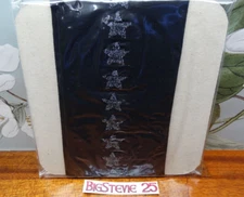 Pretty Polly Silver Star Back seam Tights   1 Size unboxed sealed bag FREE P&P