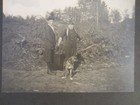 VIntage Large Cabinet Card-Dog-Gun-Boys — photo 2