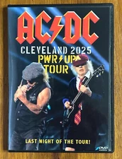 AC/DC - Cleveland, OH 2025 (DVD) LAST NIGHT!