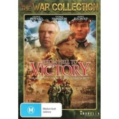 From Hell to Victory - George Peppard  very good condition dvd region 4 t484