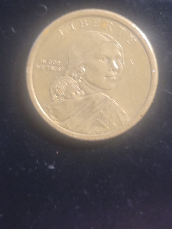 RARE SACAGAWEA DOLLAR ERROR COIN NO MINT/YEAR*(NO EDGE INSCRIPTION)* Mint Error