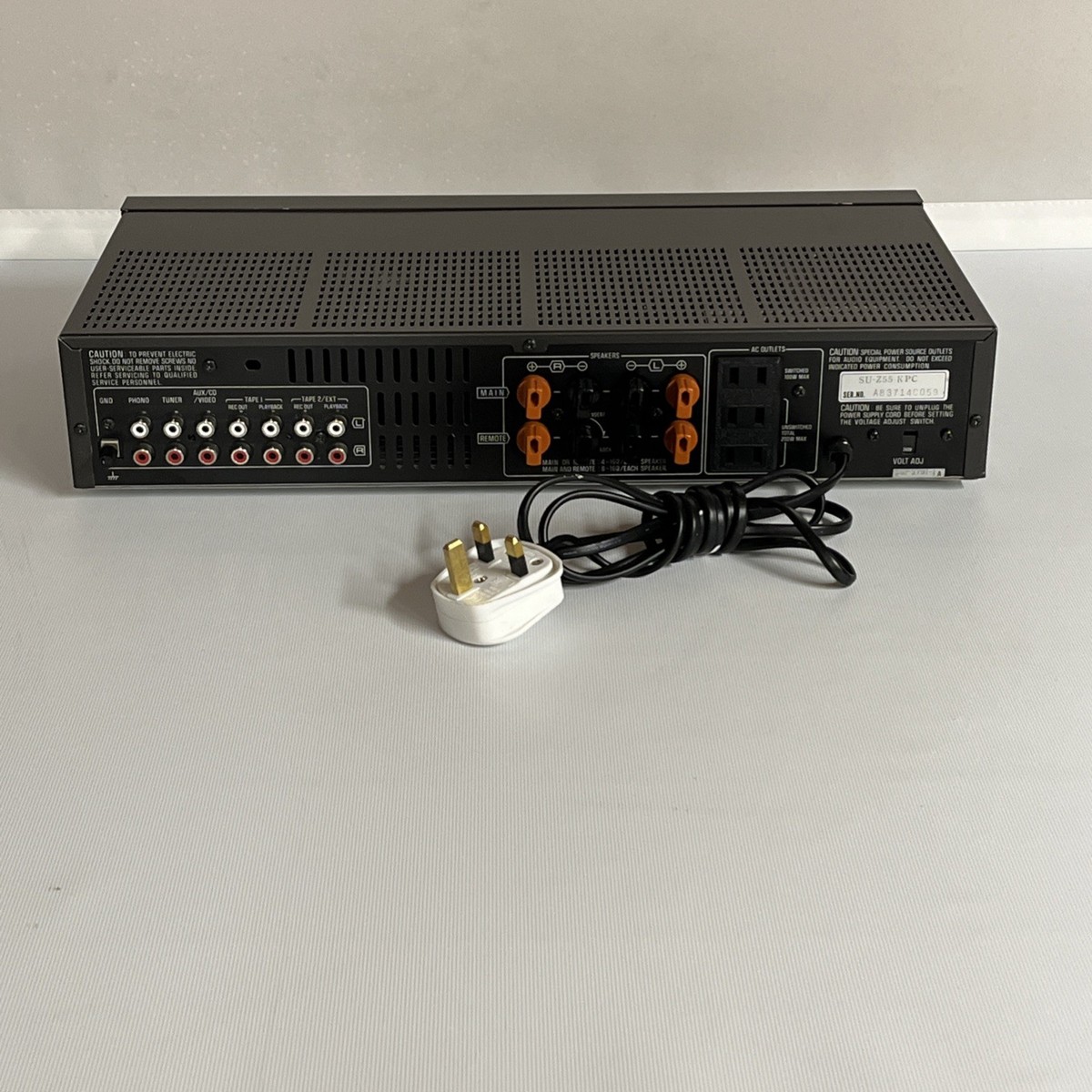 Ampli Hi-fi Vintage TECHNICS SU-Z55 – 1986, Avec Carton, Notice Et Garantie