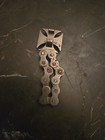 West Coast Choppers Iron Cross Bottle Opener Motorcycle Chain Link 4 inch Vtg — photo 2