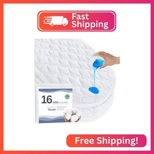 Bassinet Mattress Pad Cover 32" x 16" - Fit for Dream On Me Karley Plus , Delta