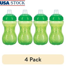 No-Spill Easy-Grip Soft Spout Sippy Cup Baby Toddler Leak Resistant Trainer New