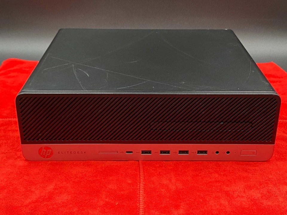 HP ELITEDESK 800 G4 PC SFF WINDOWS 11 INTEL CORE i7-8700 8GB RAM 240GB SSD WiFi - Image 3 of 4